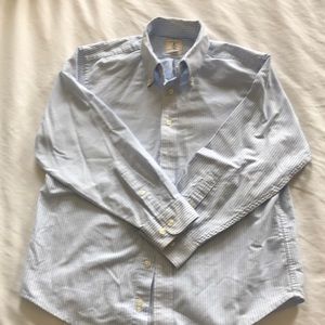 Lands’ End Button Down Oxford Stripe